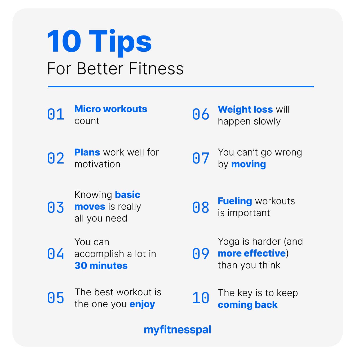 Healthy Habits For Life: 10 Tips For Better Fitness, Fitness